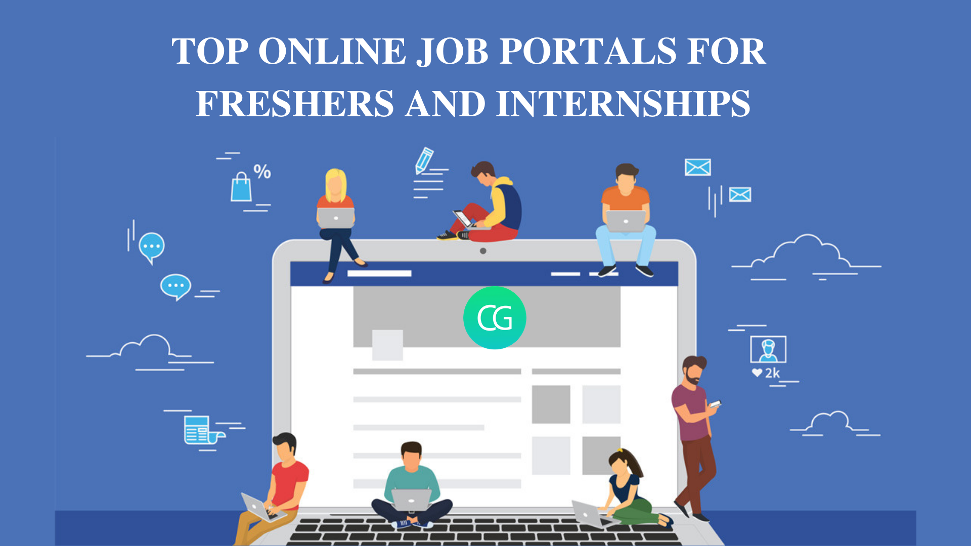 TOP ONLINE JOB PORTALS FOR FRESHERS AND INTERNSHIPS